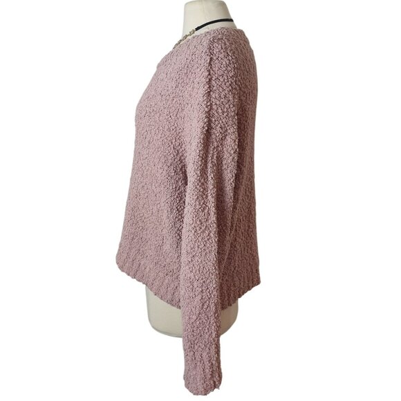 Social Standard Womens Plus Sweater XXL Pink Textured Knit Sweater Textured Chic - Picture 3 of 7